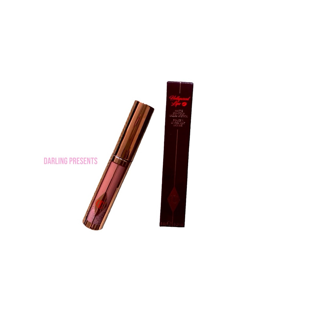 Charlotte Tilbury Hollywood Lips Liquid Lipstick Women Color Charlotte Darling